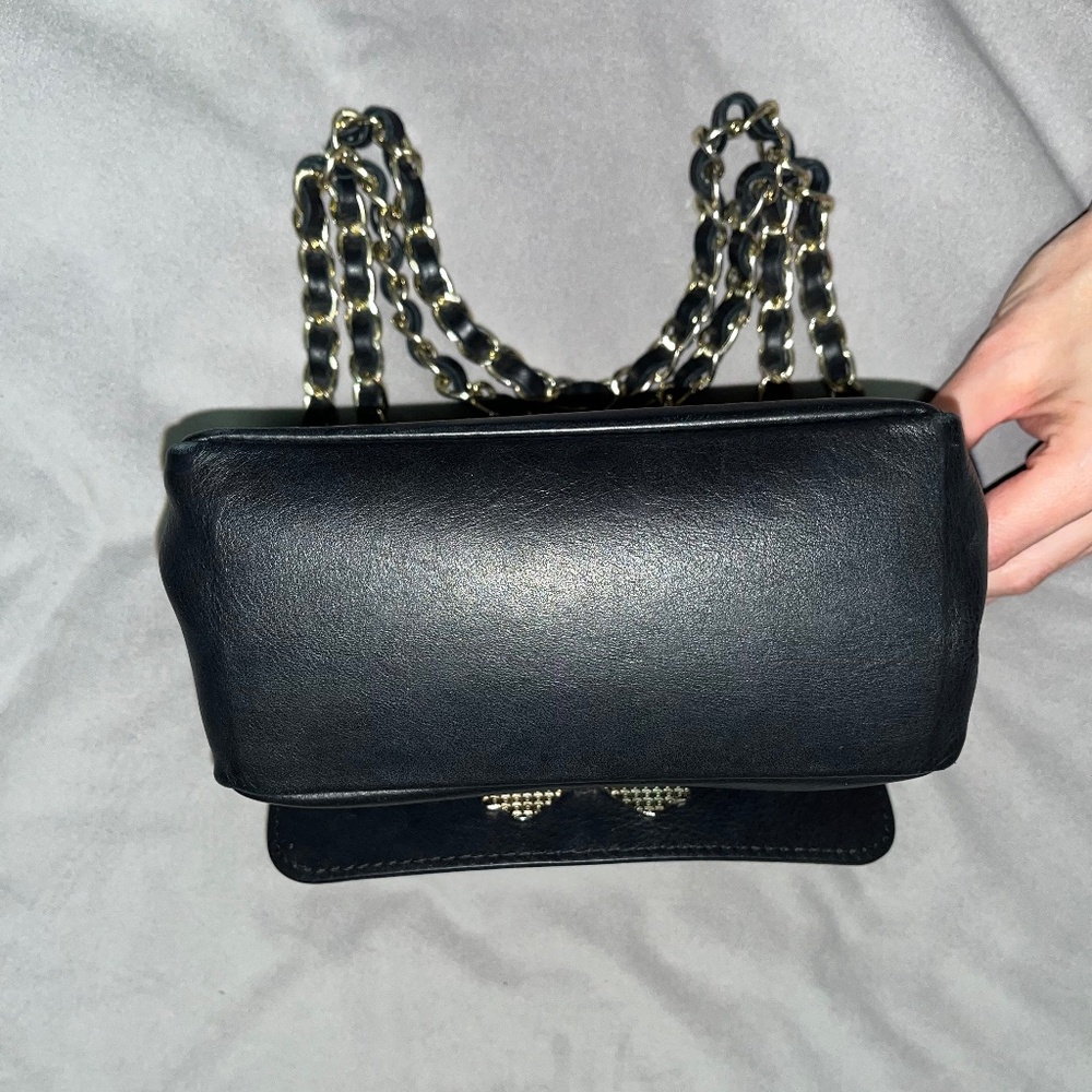 Italian Leather crossbody bag - Picture 4 of 8